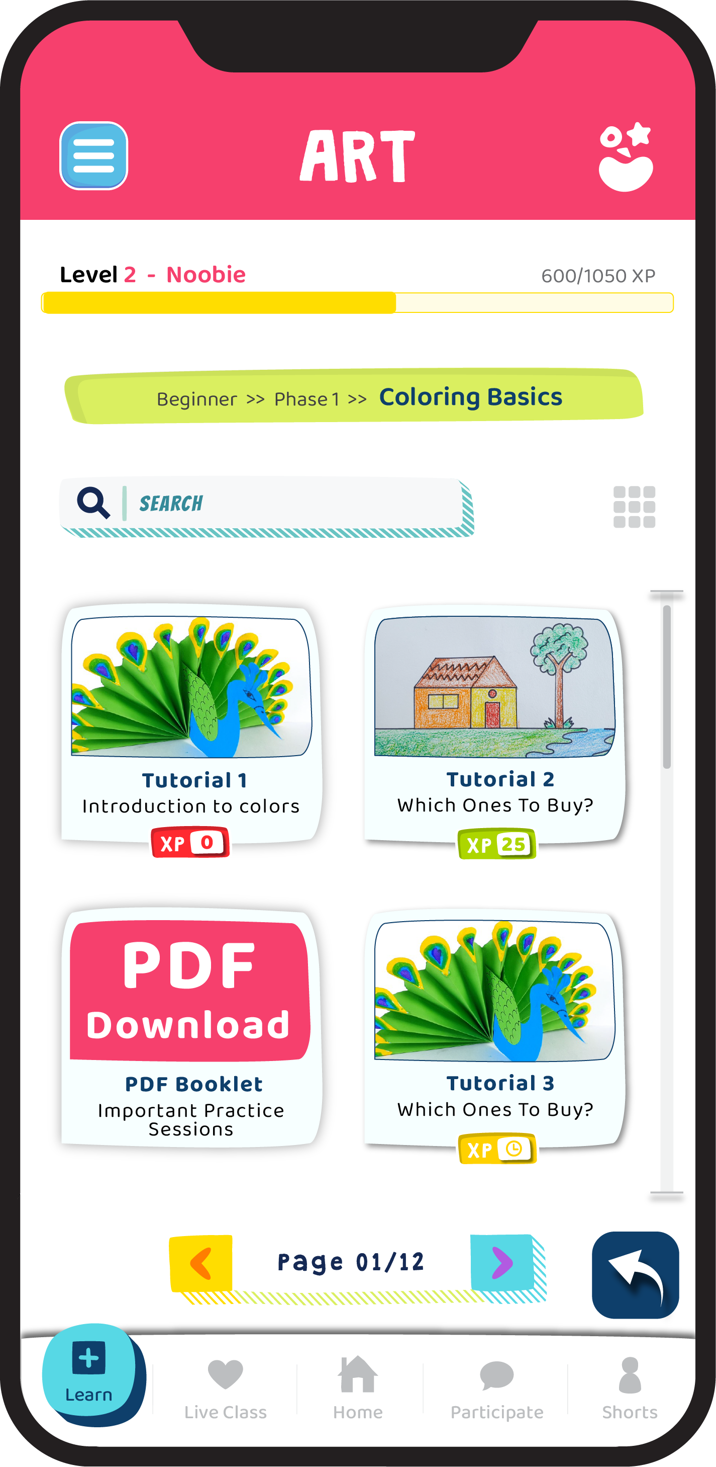ui 2 - art - PHASE 1 - coloring basics